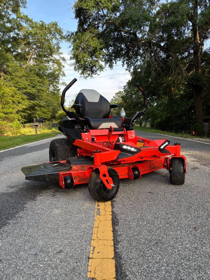 Our zero-turn mower